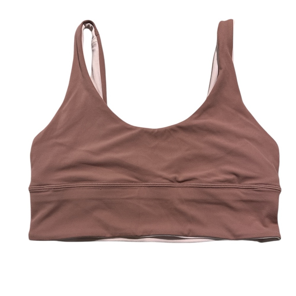 Lululemon Align Reversible Pink/Mauve Sports Bra - Picture 1 of 10
